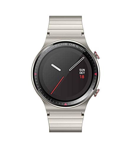 Porsche Design Watch GT 2 4GB VID-B19 1.39" Bluetooth Smartwatch (Titan) - International Version