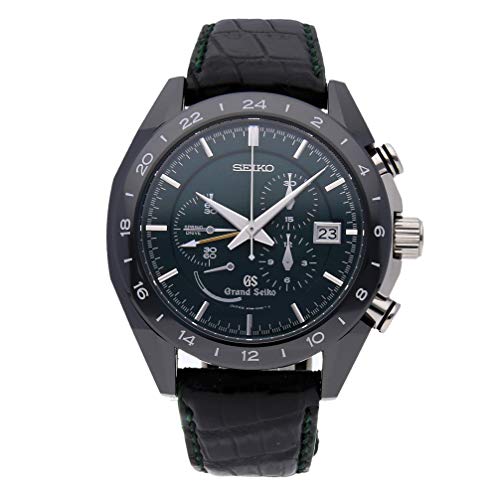 Grand Seiko Spring Drive Spring Drive Black Dial Mens Watch SBGC017 (Certified Pre-Owned)