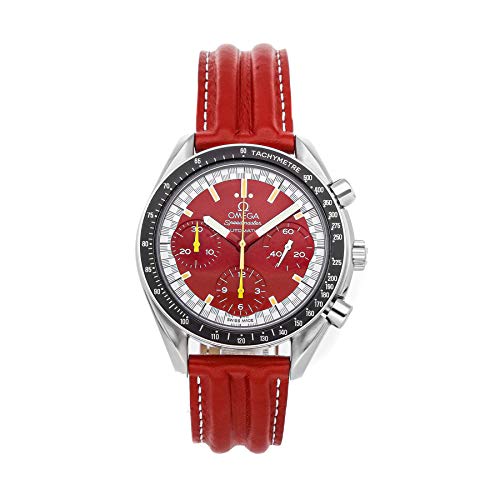 Omega Speedmaster Mechanical (Automatic) Red Dial Mens Watch 3810.61.41 (Certified Pre-Owned)