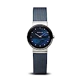 BERING Time 10126-307 Womens Classic Collection Watch with Mesh Band and Scratch Resistant Sapphire Crystal. Designed in Denmark.