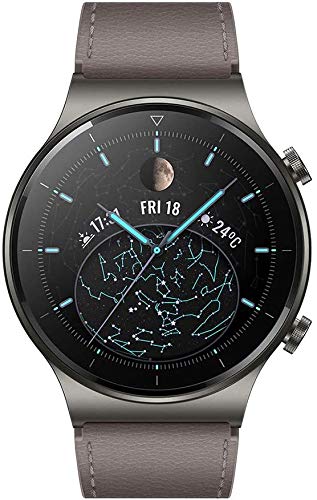 HUAWEI Watch GT 2 Pro Smart Watch 1.39 inch AMOLED Touchscreen SmartWatch, 14 Days Battery Life, Heart Rate Tracker, Blood Oxygen Monitor, GPS Waterproof Bluetooth Calls for Android, Nebula Gray