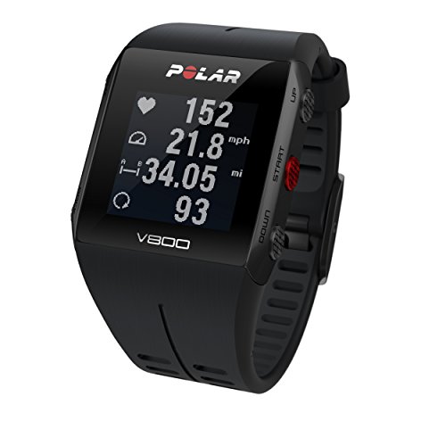 Polar V800 GPS Sports Watch/Running Watch with Heart Rate Monitor, Black
