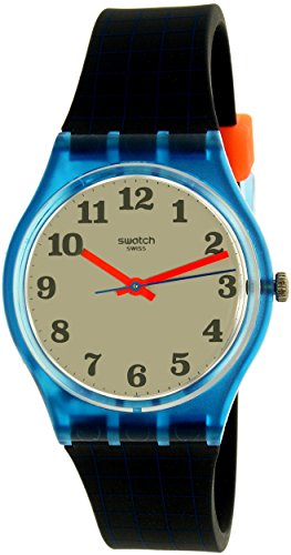 Swatch Originals Back to School White Dial Silicone Strap Unisex Watch GS149