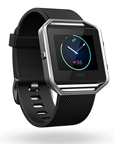 Fitbit Blaze Smart Fitness Watch, Black, Silver, Small (5.5 - 6.7 inch) (US Version)