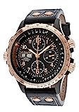 Hamilton H77676733-Sd Men's Khaki X-Wind Automatic Chronograph Black Dial Black Leather Watch
