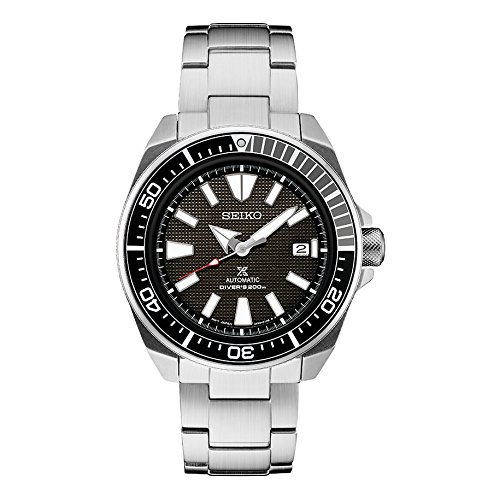 Seiko Prospex Samurai Stainless Steel Automatic Dive Watch 200 meters SRPB51