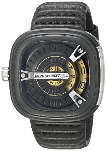 SEVENFRIDAY Men's M2-1 M Series Analog Display Japanese Automatic Black Watch