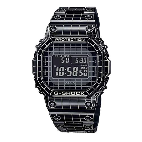 Casio G-Shock GMW-B5000CS-1 Limited Edition Full Metal Grid Tunnel Mens Digital Watch